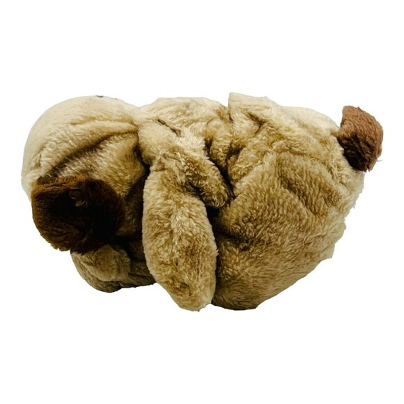 Plush Puppy Raffoler Brown Stuffed Animal Toy Droopy Eyes Dog 1986 Vintage - Picture 5 of 8